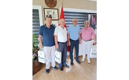 Zonguldak Kız İlköğretmen Okulu mezunlarından Başkan Topaloğlu’na ziyaret