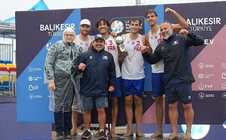 CEV Beach Volley Nations Cup 2025 Ödül Töreni Burhaniye’de Gerçekleşti