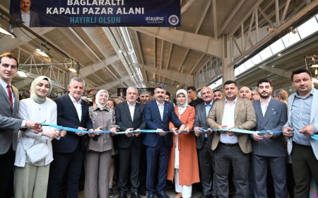 Bursa Yıldırım Bağlaraltı’na modern pazar alanı