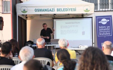 Bursa’da Osmangazi’de bilim buluşmaları