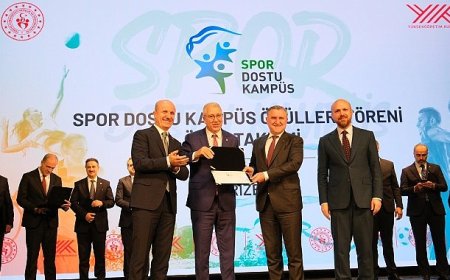 Ege Üniversitesi “Spor Dostu Kampüs” ünvanı kazandı