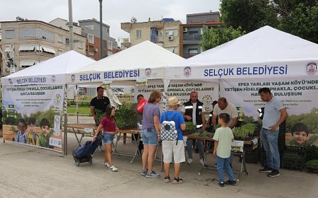 Efes Tarlası Yaşam Köyü’nde Dağıtılan Fideler DMD Hastası Çocuklara Umut Oldu