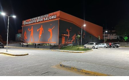 Maşukiye Spor Salonu Otoparkında Gece Kullanımı Artık Daha Güvenli