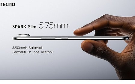 TECNO’dan çığır açan incelik ve güç dengesi: SPARK Slim, bugüne kadar üretilmiş en ince telefon!