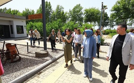 Kadın Erkek Fırsat Eşitliği Komisyonu Üyeleri Yaşam Köyünü Gezdi
