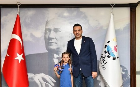 Türkiye’nin En Hızlısı Güneş’e Çiğli Belediye Başkanı Yıldız’dan destek