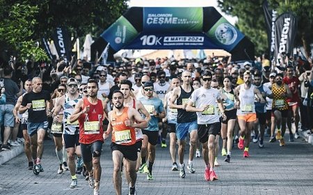 Salomon Çeşme Maratonu için geri sayım başladı