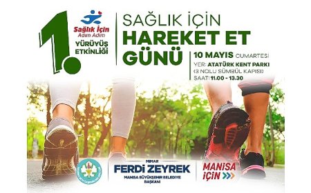 Büyükşehir’den “Adım Adım Sağlık” Etkinliği