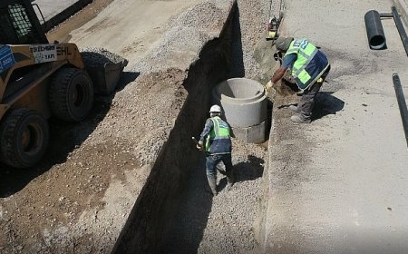 İSU’nun Gölcük Çiftlik Mahallesi’ndeki Altyapı Çalışmaları Tüm Hızıyla Sürüyor