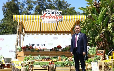 IV. FoodFest Antalya Uluslararası Gastronomi Festivali başlıyor