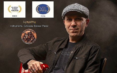 Özgür Aydın’ın ‘Sympathy’ Albümüne Global Music Awards’tan Ödül