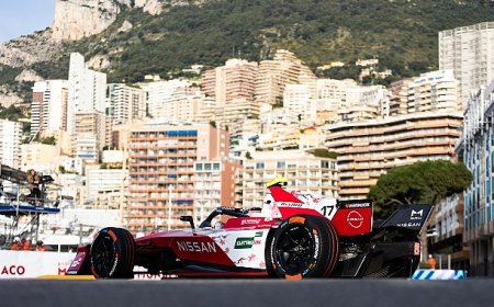 Nissan Formula E Takımı Monako’ya damga vurdu