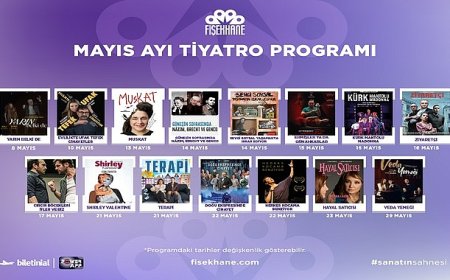 Fişekhane’de sahne ışıkları Mayıs’ta parlıyor!