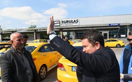 Başkan Aydın taksici esnafı ile kahvaltı yaptı