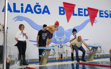 Özel Sporcular Aliağa’da Kulaç Attı