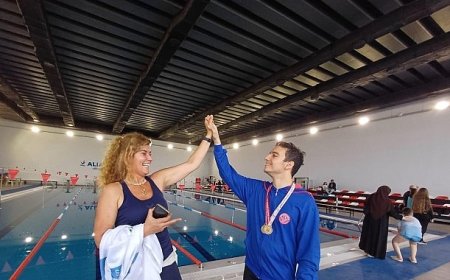 Narlıdere’nin yüzücülerinden 5 altın 3 gümüş madalya