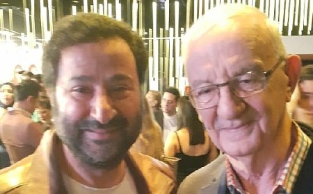 Metin Yıldırım “Baldız” Filminin Galasında Atilla Dorsay ile Buluştu