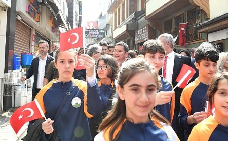 23 Nisan korteji Osmangazi’de büyük bir coşkuyla gerçekleşti
