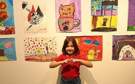 Kursiyerlerin gurur sergisi