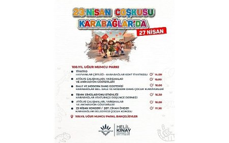 Karabağlar’da 23 Nisan Coşkusu başladı