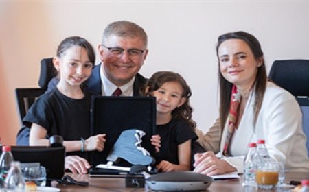 Başkan Tugay’ın koltuğunu emanet ettiği Derin’den çevre mesajı