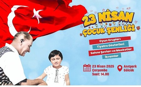 Haydi Çocuklar Gölcük Anıtpark’ta 23 Nisan Coşkusuna