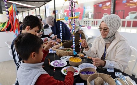 Bu atölyede her eser rüzgarla hayat buldu