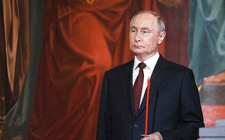 Moskova ve Tüm Rusya Patrik’i Kiril’e Paskalya Kutlamaları