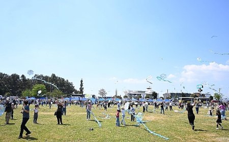 Başkan Çerçioğlu çocukları Uçurtma Şenliği’nde buluşturdu