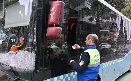 Manisa’da Toplu Ulaşım Araçlarına Geniş Çaplı Denetim