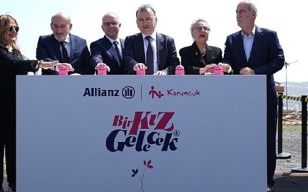 Koruncuk Vakfı, Allianz Türkiye’nin desteğiyle yeni bir yurt binasının temellerini attı