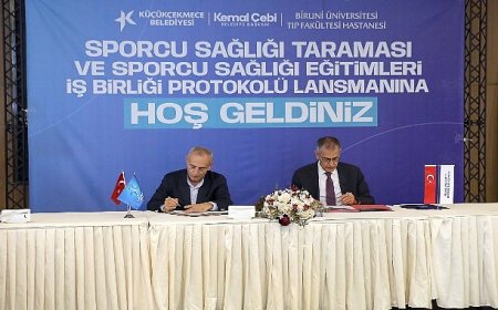 Sporcu Sağlığı Taraması ve Sporcu Sağlığı Eğitimleri İşbirliği Protokolü’nün Lansmanı Yapıldı