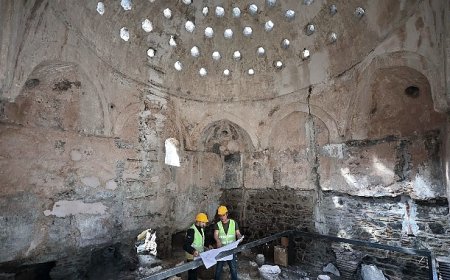 Kıllıoğlu Hamamı ayağa kalkıyor