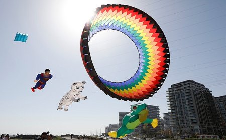 Fişekhane Uçurtma Festivali Gökyüzünü Renklendiriyor: Zahit Mungan ve Çocuklar Bir Arada!