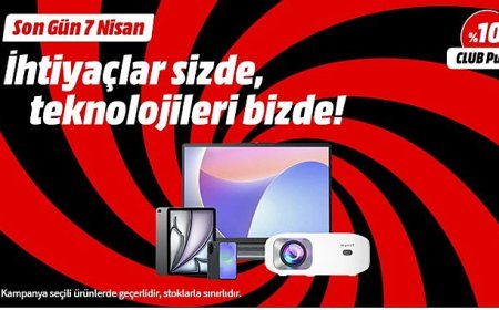 “İhtiyaçlar Sizde, Teknolojiler MediaMarkt’ta” Kampanyası Devam Ediyor