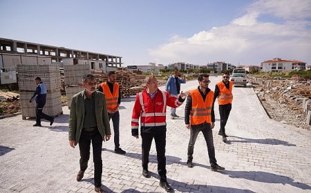 Yol yapım çalışmaları hızlandırıldı