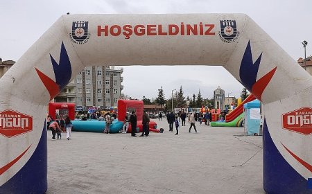 Çocuklar Bayramda Doyasıya Eğlendi