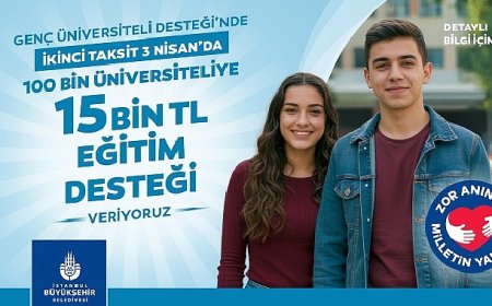 “Genç Üniversiteli” 2. ödemeleri 3 Nisan’da