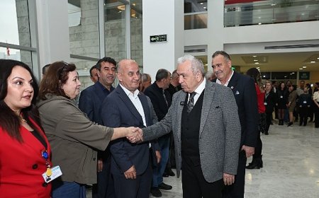 Nilüfer Belediyesi’nde geleneksel bayramlaşma