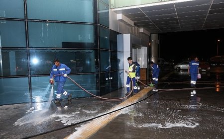 Başkan Çerçioğlu: Bayram Öncesinde Aydın’daki Terminallerde Temizlik Çalışmaları Devam Ediyor