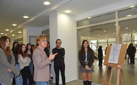 EÜ’de  “70. Yıl Peyzaj-Desen Sergisi” Açıldı