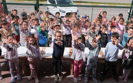 Minik öğrenciler Orman Haftası’nı kutladı