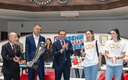 ÇBK Mersin’den Başkan Abdullah Özyiğit’e şampiyonluk teşekkürü