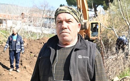 Üçpınar’ın kanalizasyon altyapı sorunu çözülüyor