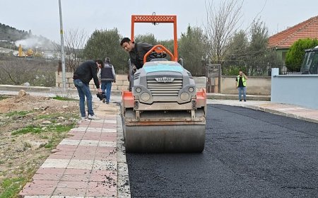 Büyükşehir, Turgut Özal Mahallesi’nin Yollarını Yeniliyor