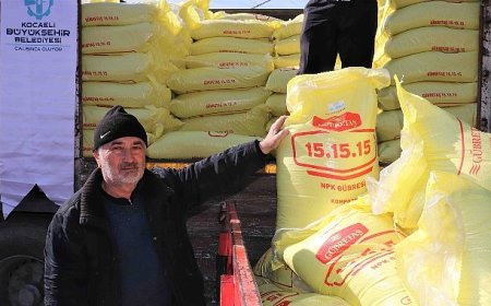 Büyükşehir’den üreticiye yüzde 50 hibeli gübre