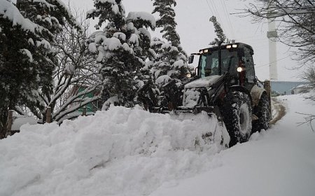 Canik Belediyesi’nden Kar Yağışına Anında Müdahale