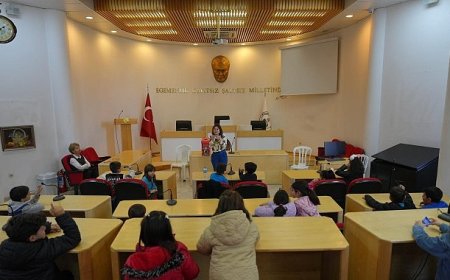 Burhaniyeli miniklerden örnek çevre duyarlılığı