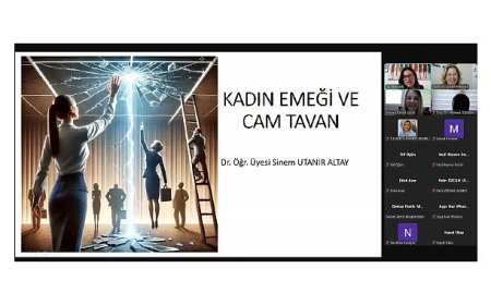  EÜ Sağlık Bilimleri Fakültesinde “Kadın Emeği ve Cam Tavan” Söyleşisi düzenlendi