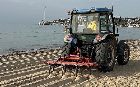 Didim sahilleri yaza hazırlanıyor
